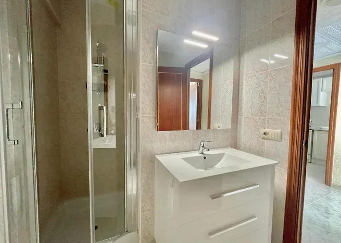 Agradable En Primera Linea Playa Arenal Calpe